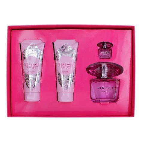 Versace Bright Crystal Absolu By Versace 4 Piece T Set For Women