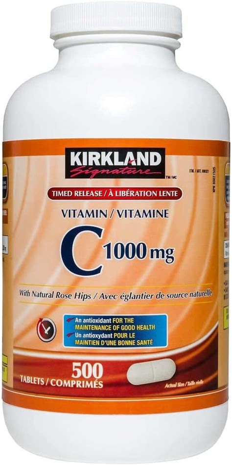 Kirkland Signature Vitamin C Mg Tablets