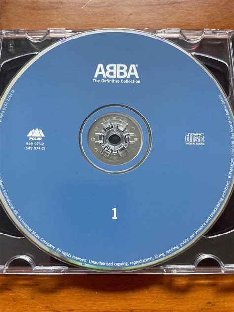 Abba The Definitive Collection Cd Hobbies Toys Music Media