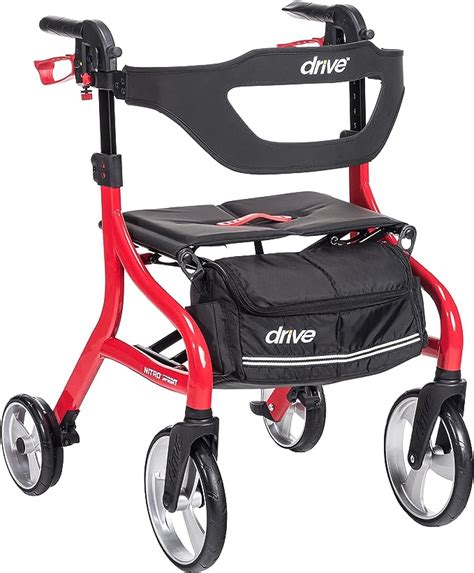 Drive Medical Nitro Sprint D Ambulateur Pliable Avec Si Ge Hauteur