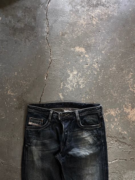 Diesel Baggy Wide Leg Jeans Sex Scabs