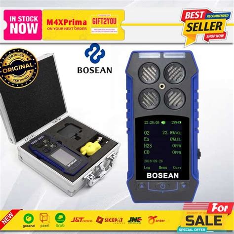 Jual Bosean Bh S Gas Detector O Co H S Lel Hidrogen Monitor Tester