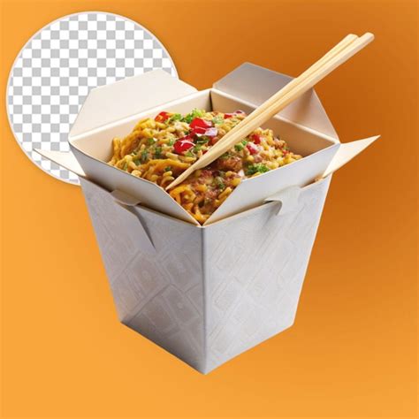 Premium Psd Chinese Takeout Box