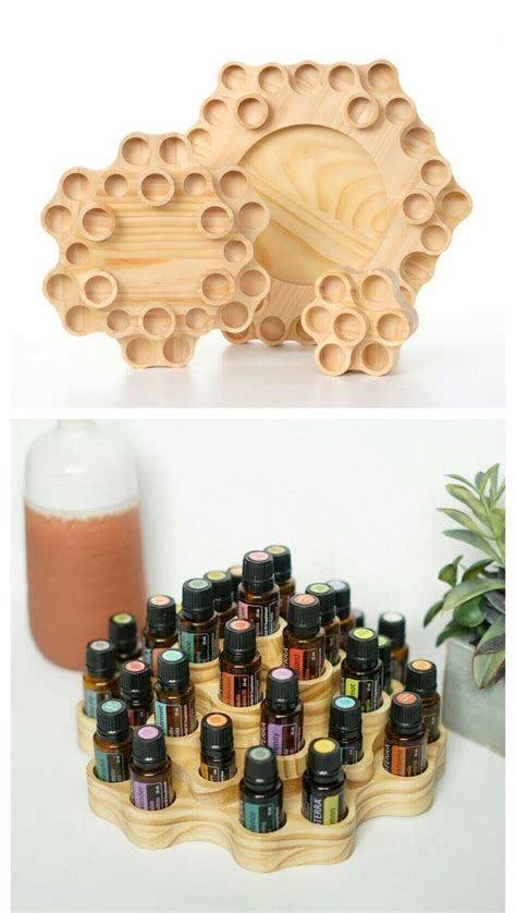 10 Desain Kreatif Rak Kayu Unik Dan Modern Untuk Simpan Essential Oil