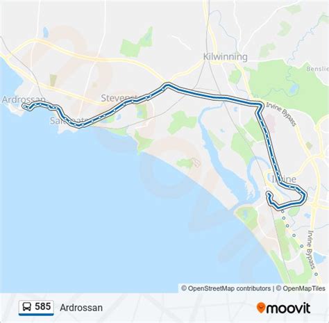 585 Route: Schedules, Stops & Maps - Ardrossan (Updated)