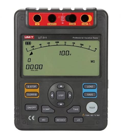 Megohmetro Medidor De Resistencia Aislacion Digital Ut Mebuscar