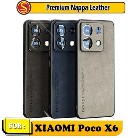 Jual Xiaomi Poco X6 X6 Pro Softcase Premium Nappa Leather Casing Cover