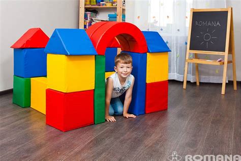 Детский мягкий игровой комплекс Форт от производятеля Romana