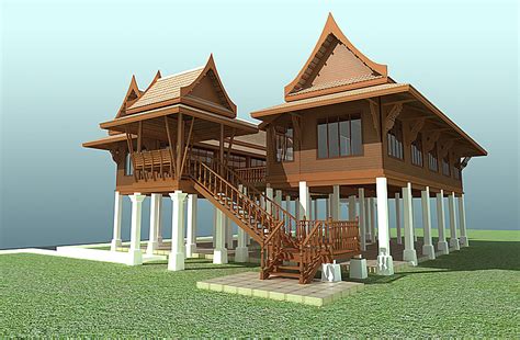 Thai House Design Plans - homeplan.cloud