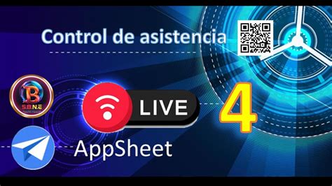 Appsheet En Vivo Control De Asistencia YouTube