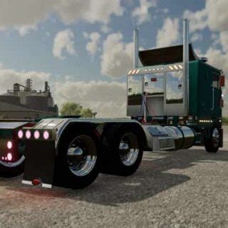 Peterbilt Cabover V Fs Mod Farming Simulator Mod