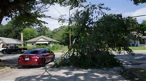 Dallas Power Outages Cleanup Continue After Severe Storms