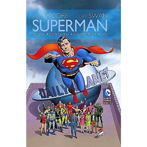 HQ Superman Alan Moore O que Aconteceu ao Homem de Aço Shopee Brasil