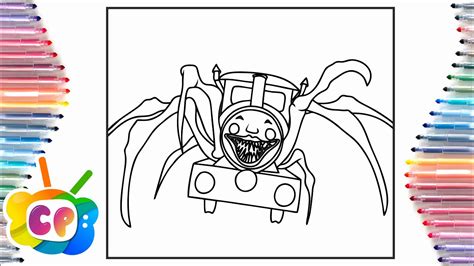 Choo Choo Charles Coloring Pages Poppy Playtime Coloring Page Jim