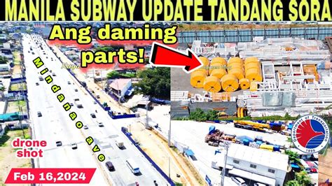 METRO MANILA SUBWAY UPDATE TANDANG SORA STATION Feb 16 Build Better