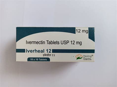 Ivermectin Tablet Usp Mg Iverheal At Rs Box Ivermectin