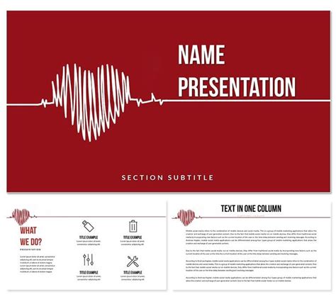 Heartbeat PowerPoint Template