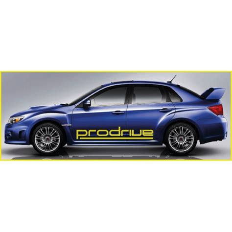 Subaru Prodrive Side Graphics