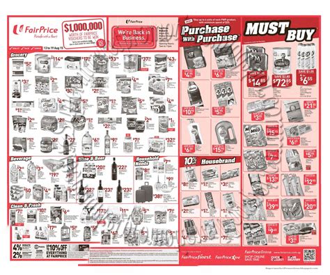 Ntuc Fairprice Weekly Promotion August Supermarket