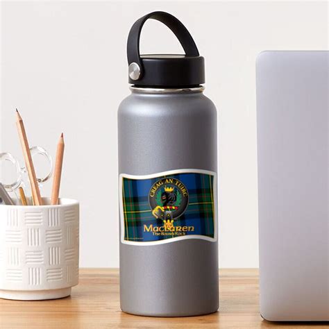 Maclaren Clan Sticker By Macrorymor Redbubble