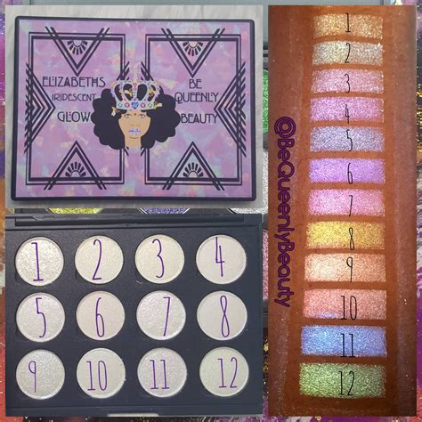 Empty Makeup Palette With Pans You Mix Colors Eyeshadow Palette