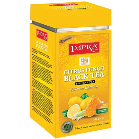 Flavored Black Tea Citrus Punch Impra G Oz For Sale