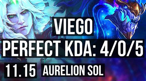 Viego Vs Aurelion Sol Mid Winrate Kr Master V