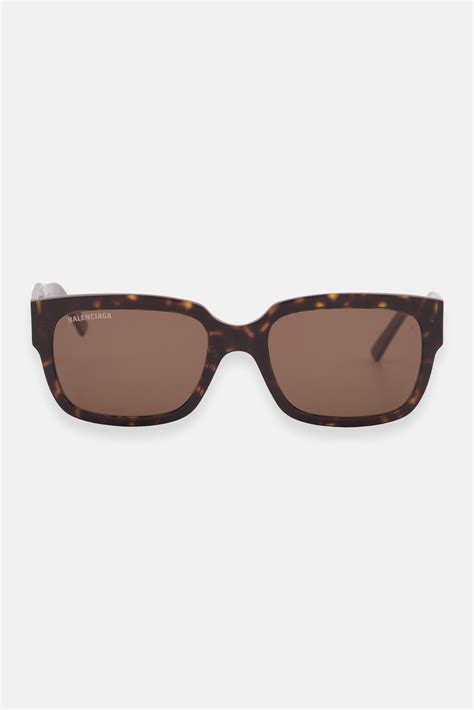 Buy Balenciaga Women Bb0049s Square Sunglasses Brown Online Brands For Less