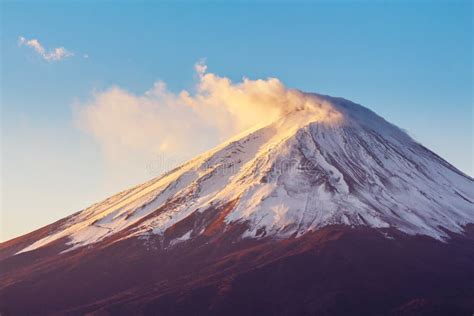 Mt. Fuji stock photo. Image of mount, mountain, volcano - 35351932