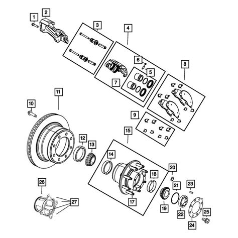 Mopar 68142026AB Rear ABS Reluctor Ring