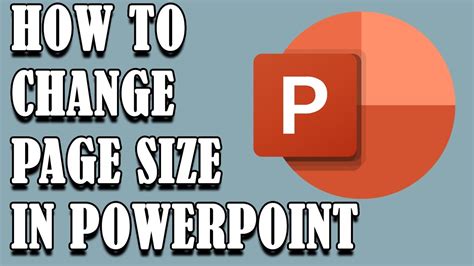 How To Resize A Slide In Microsoft Powerpoint Beginners Tutorial Youtube