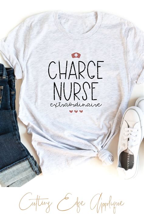 Charge Nurse Svg And Clip Art Nurse Extraordinaire Rn Lpn Etsy