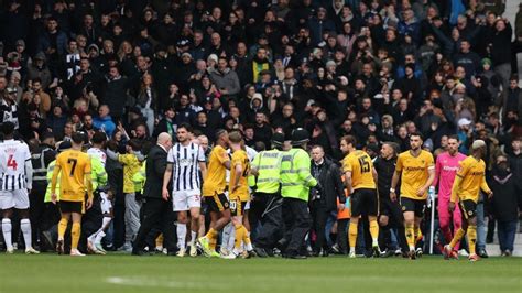 West Brom Vs Wolves Reaction To Crowd Disturbances At The Hawthorns