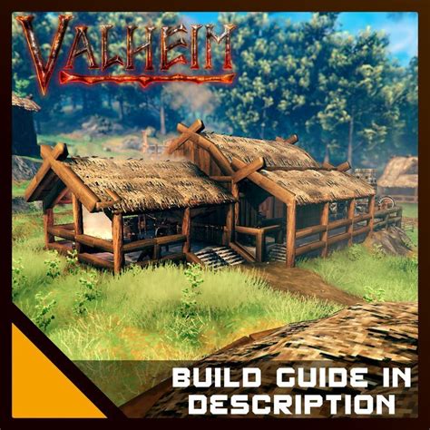 Valheim Blacksmith Build Riverwood Blacksmith Viking House