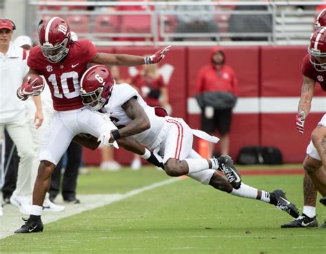 Alabama DB Khyree Jackson misses scrimmage with groin injury - TideIllustrated: Alabama Crimson ...