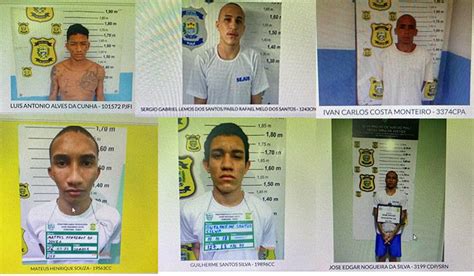 Seis Presos Fogem Da Penitenci Ria De Altos Pi Nomes E Fotos S O