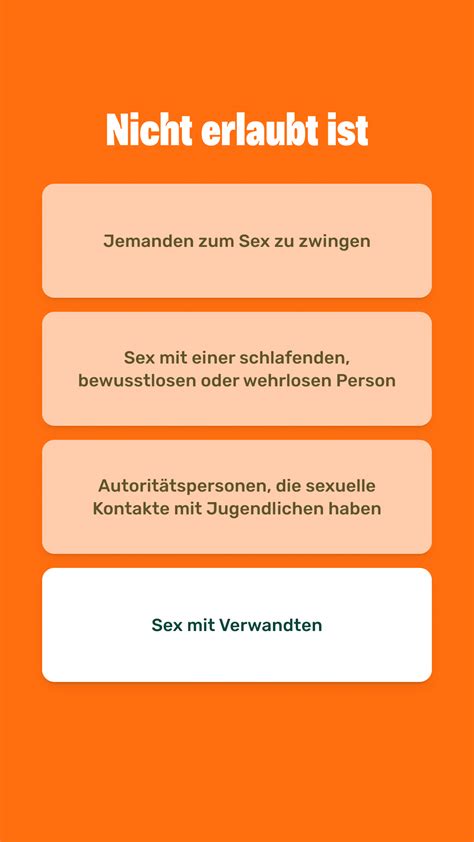 Ab Welchem Alter Ist Sex Erlaubt Sexgesund