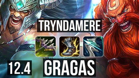 TRYNDA Vs GRAGAS TOP 11 1 3 2 0M Mastery 600 Games Godlike KR