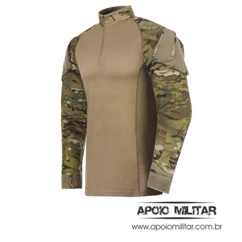 Camisa De Combate Operator Multicam Loja Apoio Militar