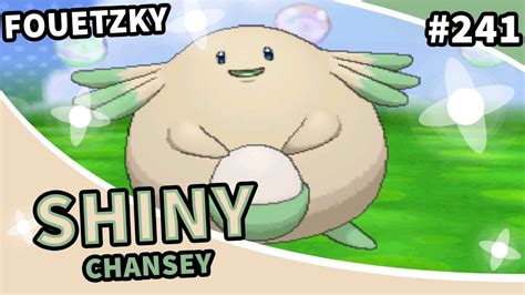 Shiny Live Shiny Chansey Reaction Pok Mon Oras Dexnav