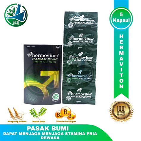 Jual Neo Hormoviton Pasak Bumi Per Strip Multivitamin Stamina