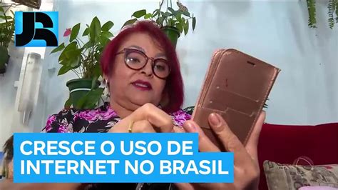 Uso Da Internet Cresceu No Brasil Em E Idosos Representam Um