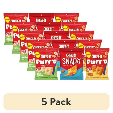 (5 pack) Cheez Variety Pack | Grooves, Puff'd and Snap'd | 6 Unique ...