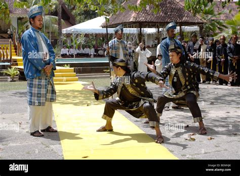 Demonstration On Silat The Malay Art Of Self Defence In Terengganu