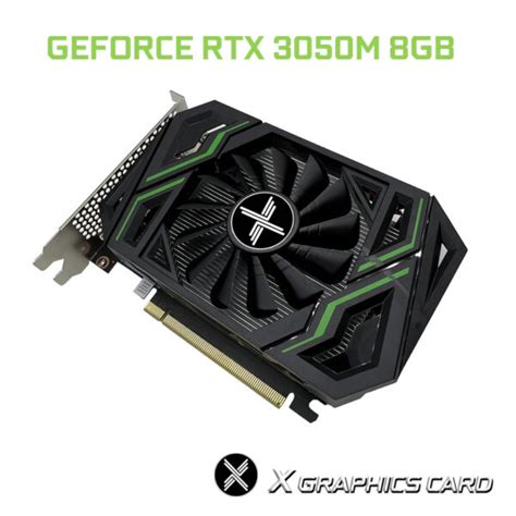 Geforce RTX 3050M 8GB The Ultimate Play X VSION GRAPHICS CARD