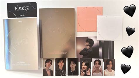 Unboxing BTS JIMIN FACE 1ST SOLO ALBUM YouTube