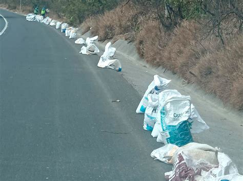 Urvaseo Recopil Kilos De Basura A Lo Largo De La V A Perimetral