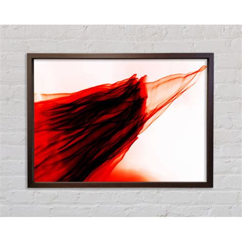 Perspections Gerahmtes Leinwandbild Red Passing Through Wayfair De