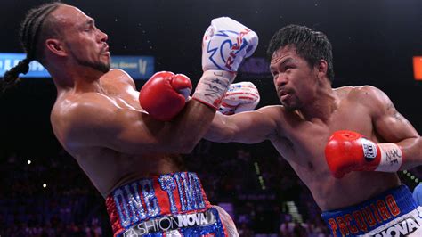 Boxeo Pacquiao Hace Historia Gana A Thurman Y Se Convierte En Campeón