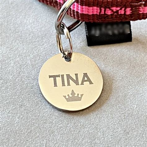 Engraved Pet Medallion - Etsy